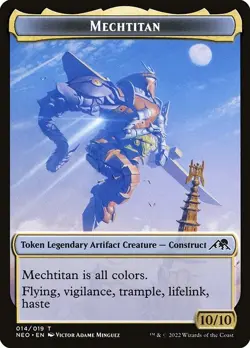 Mechtitan-Kamigawa: Neon Dynasty Tokens-Regular-14-LP - Image 1