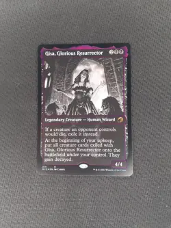 SHOWCASE FOIL Gisa, Glorious Resurrector ~ Midnight Hunt [ NM ] [ Magic MTG ] - Image 1