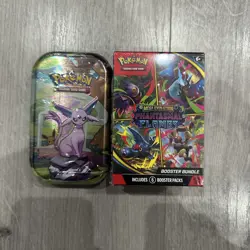 Pokemon TCG: Prismatic Tin + PF Booster Bundle - Image 1