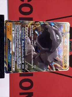 Onix GX 36/68 Hidden Fates Pokemon TCG Full Art Holo Rare 2019 NM - Image 4