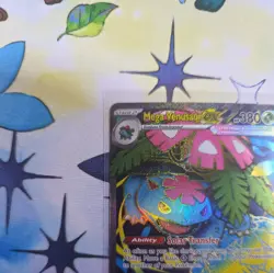 Mega Venusaur ex 155/132 Ultra Rare Mega Evolution Pokemon Near Mint - Image 2