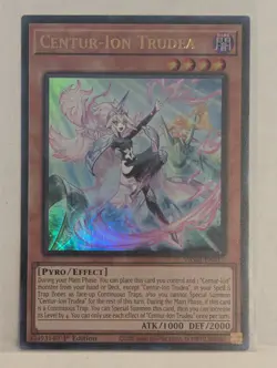 Yugioh! Centur-Ion Trudea - VASM-EN017 - Ultra Rare - 1st Edition Near Mint, Eng - Image 1