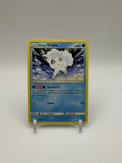 Alolan Vulpix 39/236 Common SM - Cosmic Eclipse Pokemon Card - Image 1