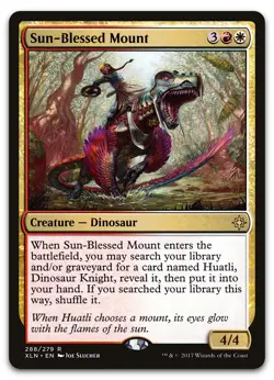 Sun-Blessed Mount #288 (LP) Ixalan XLN Magic MTG - Image 1