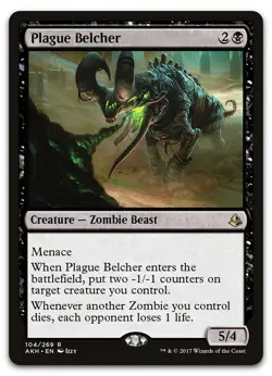 Plague Belcher #104 (LP) Amonkhet AKH Magic MTG - Image 1