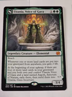 MTG - Titania, Voice of Gaea - Brother's War - Image 1