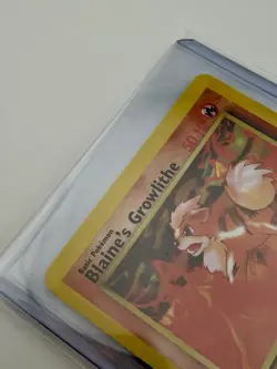 Pokemon TCG Blaine's Growlithe Gym Heroes 62/132 Regular 1st Edition Common - Image 4
