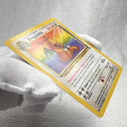Pokemon Dragonite Holo Rare 19/62 Fossil 1999 TCG Card - Image 3