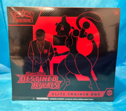 Pokemon TCG Destined Rivals Elite Trainer Box ETB - 9 Booster Packs New Sealed - Image 1