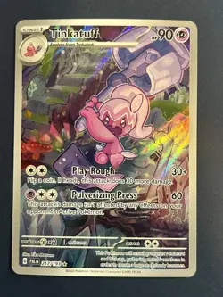 2023 Pokemon Paldea Evolved Tinkatuff 217/193 Illustration Rare - See Pictures - Image 1