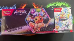 Pokemon Prismatic Evolutions Surprise Box & Booster Bundle Sams Club - Image 1