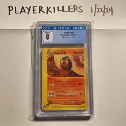 2003 Pokemon e-Card Series - Skyridge Normal Magcargo #17 CGC 8 NM- Mint Wow - Image 1