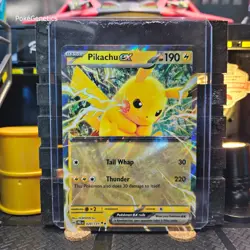 Pikachu ex Prismatic Evolutions Ultra Rare Pokemon TCG 028/131 Scarlet & Violet - Image 1