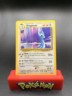 Pokemon TCG Dragonair 18/102 Rare Base Set Unlimited LP WOTC - Image 1