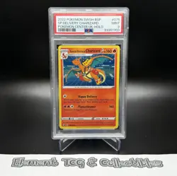 PSA 9 SPECIAL DELIVERY CHARIZARD-HOLO #075 2022 Pokemon SWSH Black Star Promo - Image 1