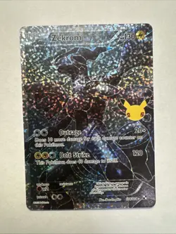 Pokemon TCG Zekrom Celebrations Classic Collection Holo 114/114 - Image 1