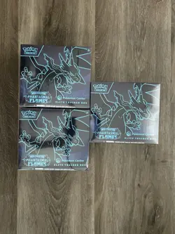 (3) Pokemon Center Phantasmal Flames Elite Trainer Box ETB Sealed - Image 1