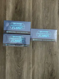(3) Pokemon Center Phantasmal Flames Elite Trainer Box ETB Sealed - Image 4
