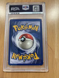 1999 POKEMON JUNGLE #13 VENOMOTH-HOLO PSA 7 - Image 2