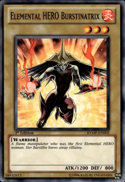 Elemental HERO Burstinatrix - 1st Edition RYMP-EN002 - LP - YuGiOh - Image 1