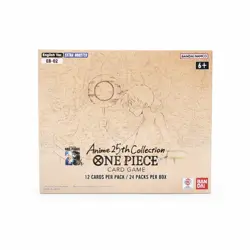 One Piece TCG EB-02 English Anime 25th Collection Booster Box New Sealed EB02 - Image 1