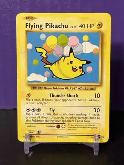 Flying Pikachu 110/108 XY Evolutions Secret Rare Pokemon Card LP - Image 1