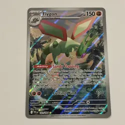 Flygon 101/094 Me02: Phantasmal Flames Holo Full Art Pokemon Card - Image 1