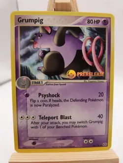 Pokemon Pre-Release Card : Grumpig 29/106 (Ex Emerald) - Image 1