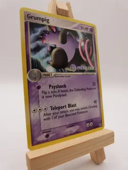 Pokemon Pre-Release Card : Grumpig 29/106 (Ex Emerald) - Image 2