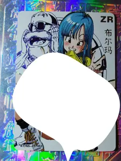 Card Waifu Dragon Ball Z Bulma, Chichi, Android 18, Caulifla, Videl Holo - Image 1