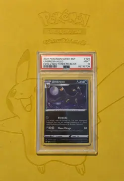 Umbreon SWSH129 SWSH: Sword & Shield Promo Cards Holo PSA 9 - Image 1