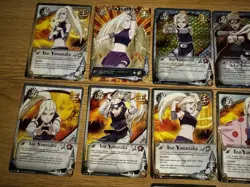 Naruto CCG Ino Yamanaka 11 Card Lot Checkered Foil 1st Edition - Image 2