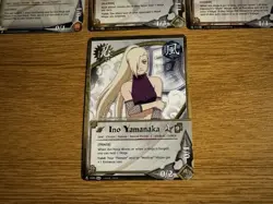 Naruto CCG Ino Yamanaka 11 Card Lot Checkered Foil 1st Edition - Image 4