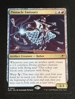 MTG Edge of Eternities Pinnacle Emissary 0223 NM Rare - Image 1