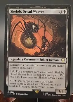 Shelob, Dread Weaver Lord of the Rings MTG Regular Moderately Played - Image 1