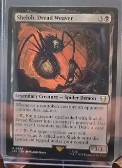 Shelob, Dread Weaver Lord of the Rings MTG Regular Moderately Played - Image 3