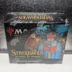 Mtg Strixhaven School of Mages Collector Booster Box English New & Sealed! - Image 1