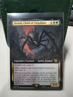 Shelob, Child of Ungoliant (Extended Art) Universes Beyond: the LOTR MTG Rare NM - Image 1