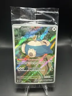 Pokemon TCG Snorlax SVP 051 Scarlet & Violet Black Star Promo Sealed - Image 2