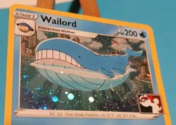 Wailord 038/195 Prize Pack Series Pokemon Play! LP Condition - Image 1