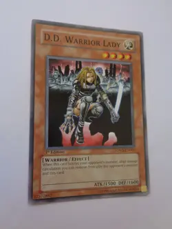 D.D. Warrior Lady SDWS-EN009 (Common, 1st Edition, Near Mint / NM) Yugioh - Image 1