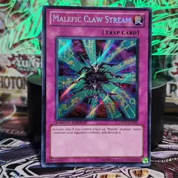 Yu-Gi-Oh! Malefic Claw Stream - YMP1-EN009 - Limited Secret Rare LP - Image 1