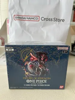One Piece TCG OP-03 Pillars of Strength Booster Box New Sealed English Bandai 810059780514 - Image 1
