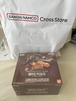 Bandai One Piece OP02 Paramount War Booster Box English Edition TCG New Sealed - Image 1