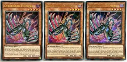3 x SDCS-EN002 Cyberdark Chimera - Ultra Rare 1st Edition Near Mint YuGiOh Card - Image 1