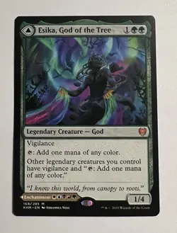 MTG Esika, God Of The Tree / The Prismatic Bridge Near Mint Regular - Image 1