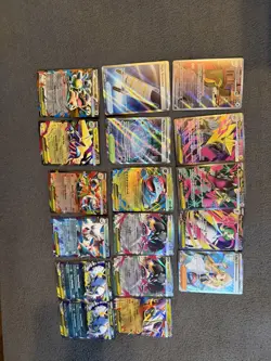 Pokemon TCG Mega Evolution Card Lot Of 17 Double, Ultra & Illustration Rares - Image 1