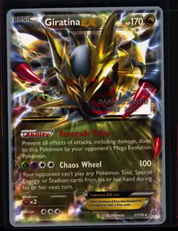 1x Pokemon Card Giratina EX 57/98 Non Holo World Championship NM 0404#267-268 - Image 1