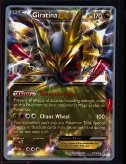 1x Pokemon Card Giratina EX 57/98 Non Holo World Championship NM 0404#267-268 - Image 3