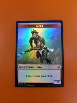 1x Spider // Satyr | FOIL TOKEN | Theros Beyond Death | MTG Magic Cards - Image 4